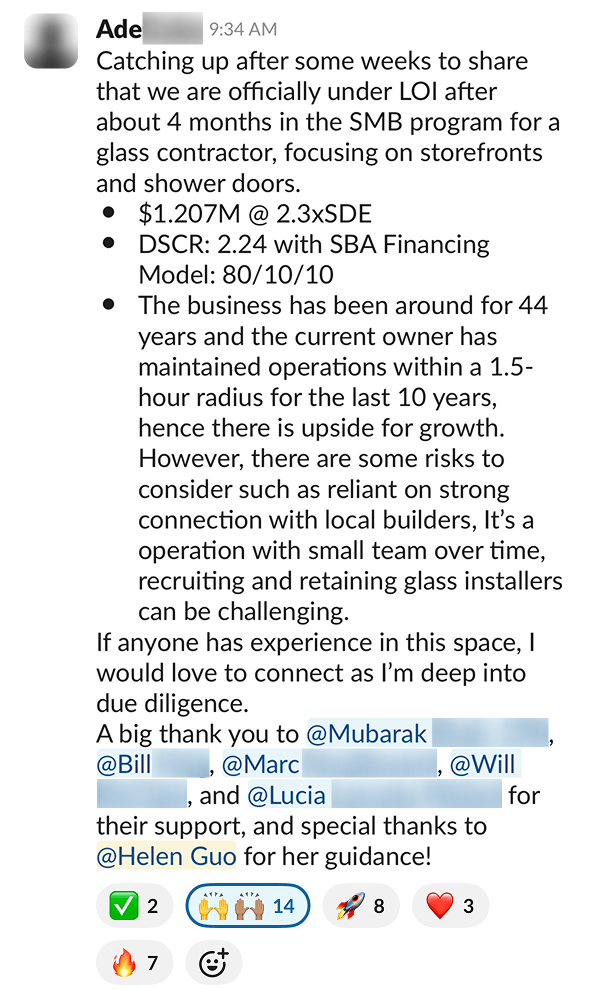 Ade testimonial Ade testimonial