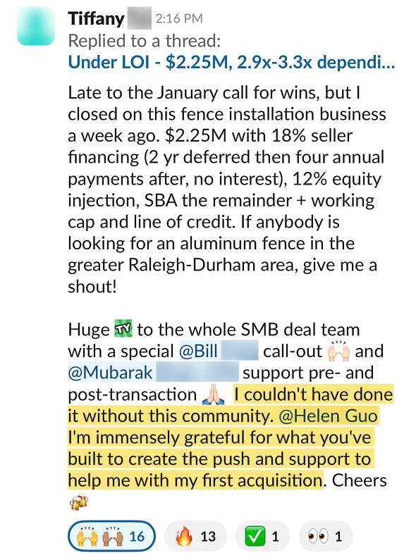 Tiffany testimonial Tiffany testimonial