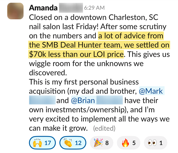 Amanda testimonial Amanda testimonial