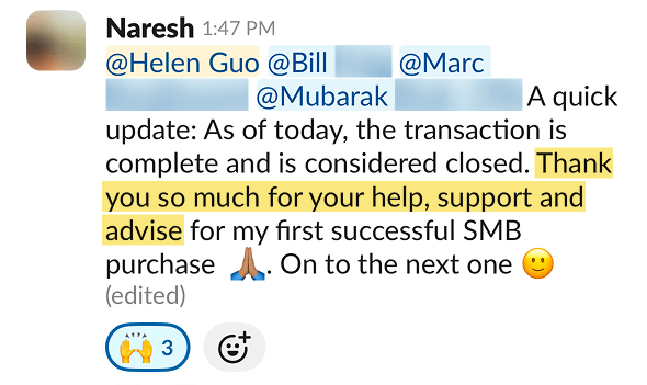 Naresh testimonial Naresh testimonial