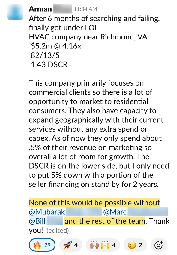 Arman testimonial Arman testimonial