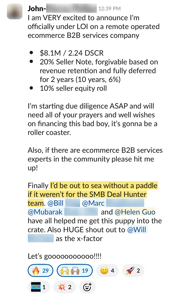 John testimonial John testimonial