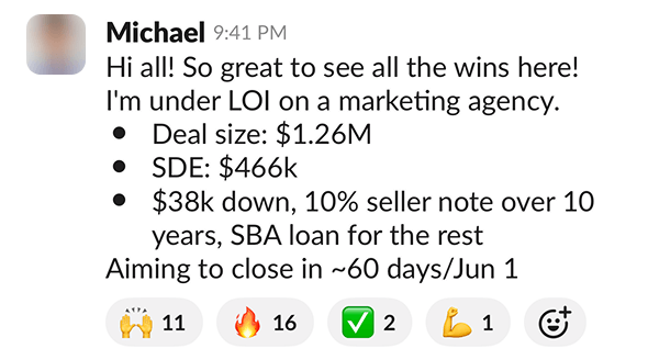 Michael testimonial Michael testimonial