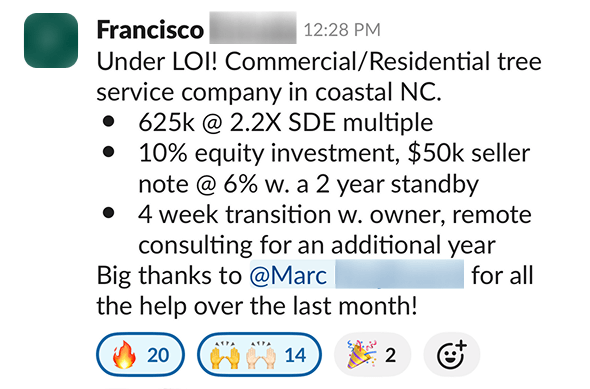 Francisco testimonial Francisco testimonial