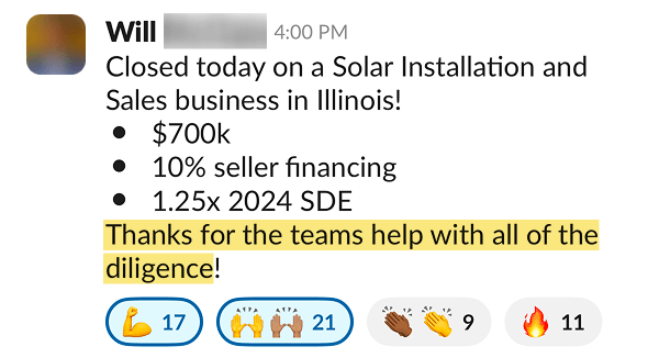 Will testimonial Will testimonial