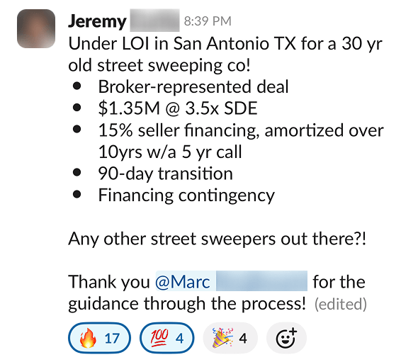 Jeremy testimonial Jeremy testimonial