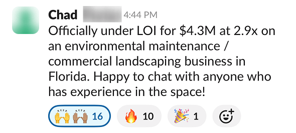 Chad testimonial Chad testimonial