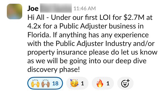 Joe testimonial Joe testimonial